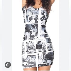 Blackmilk Clothing Star Wars Manga Mini Dress